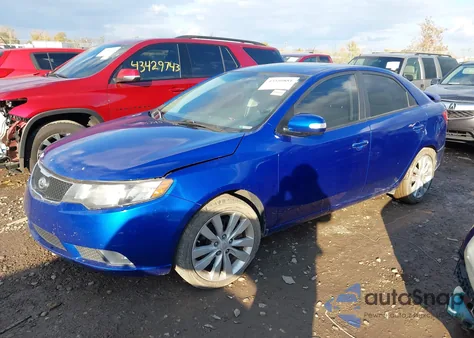 2010 Kia Forte Sx из США, поврежденный, VIN KNAFW4A34A5066058